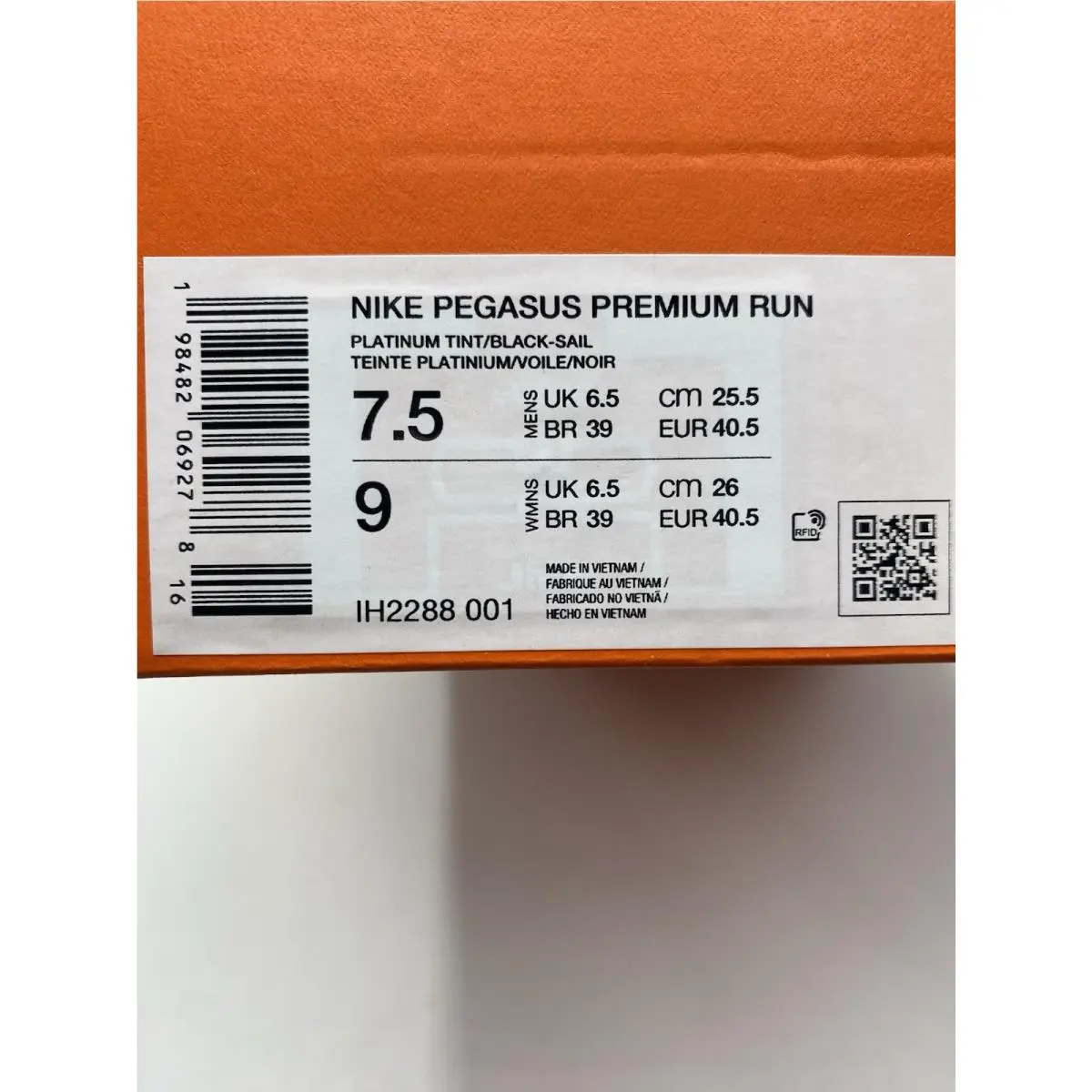 Nike shoes - Nike Air Pegasus - Air Pegasus - IH2288 001 - Platinum Tint/Black-Sail (UPC: 198482069278) 6