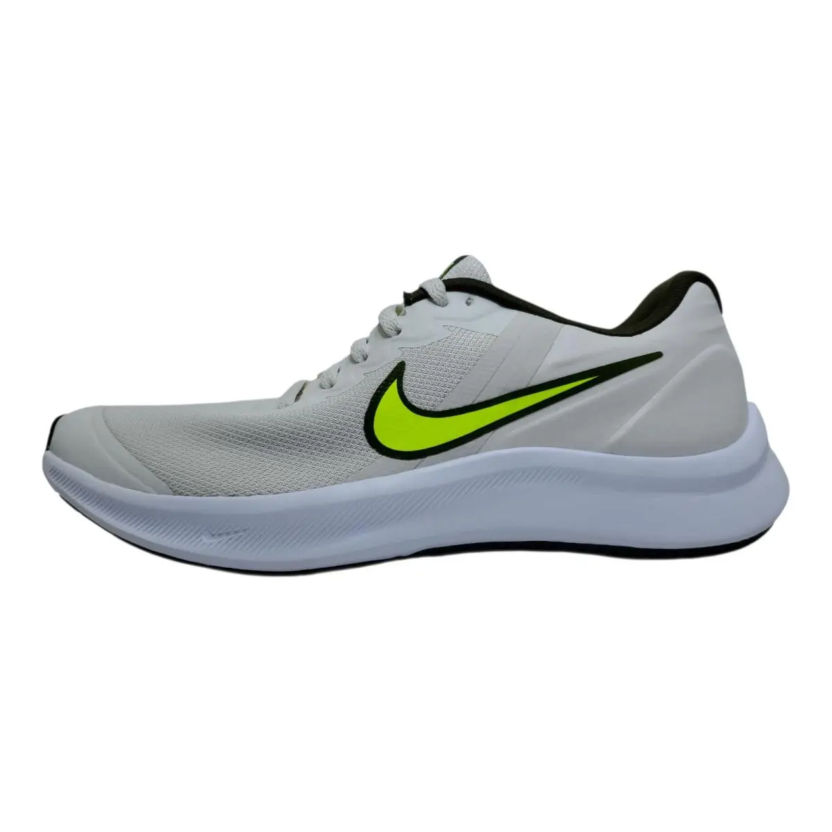 Kids’ Star Runner 3 GS Phantom Volt Green Running Size 5 US DA2776-011 by Nike