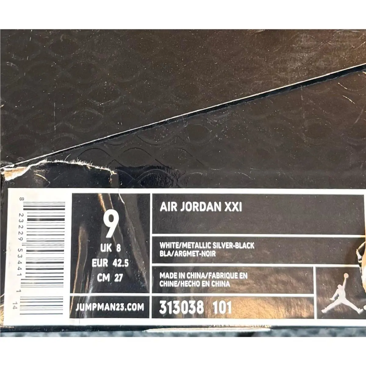 Nike shoes - Air Jordan 21 - Air - 313038-101 - White 10