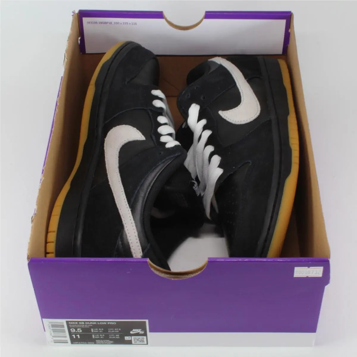 Nike shoes - Nike SB Dunk - Dunk - HF3704-003 - Black 7