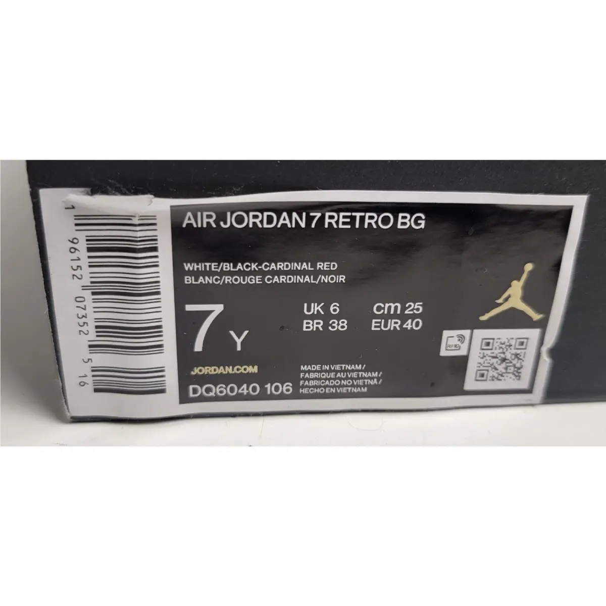 Nike shoes - Air Jordan 7 - Air - Multicolor (UPC: 196152073525) 0