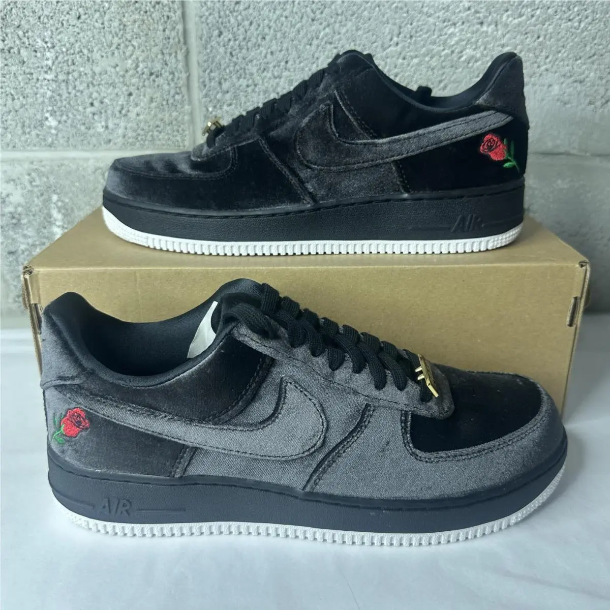 Nike shoes - Nike Air Force 1 `07 QS - AH8462-003 - Black (UPC: 883412189897) 0