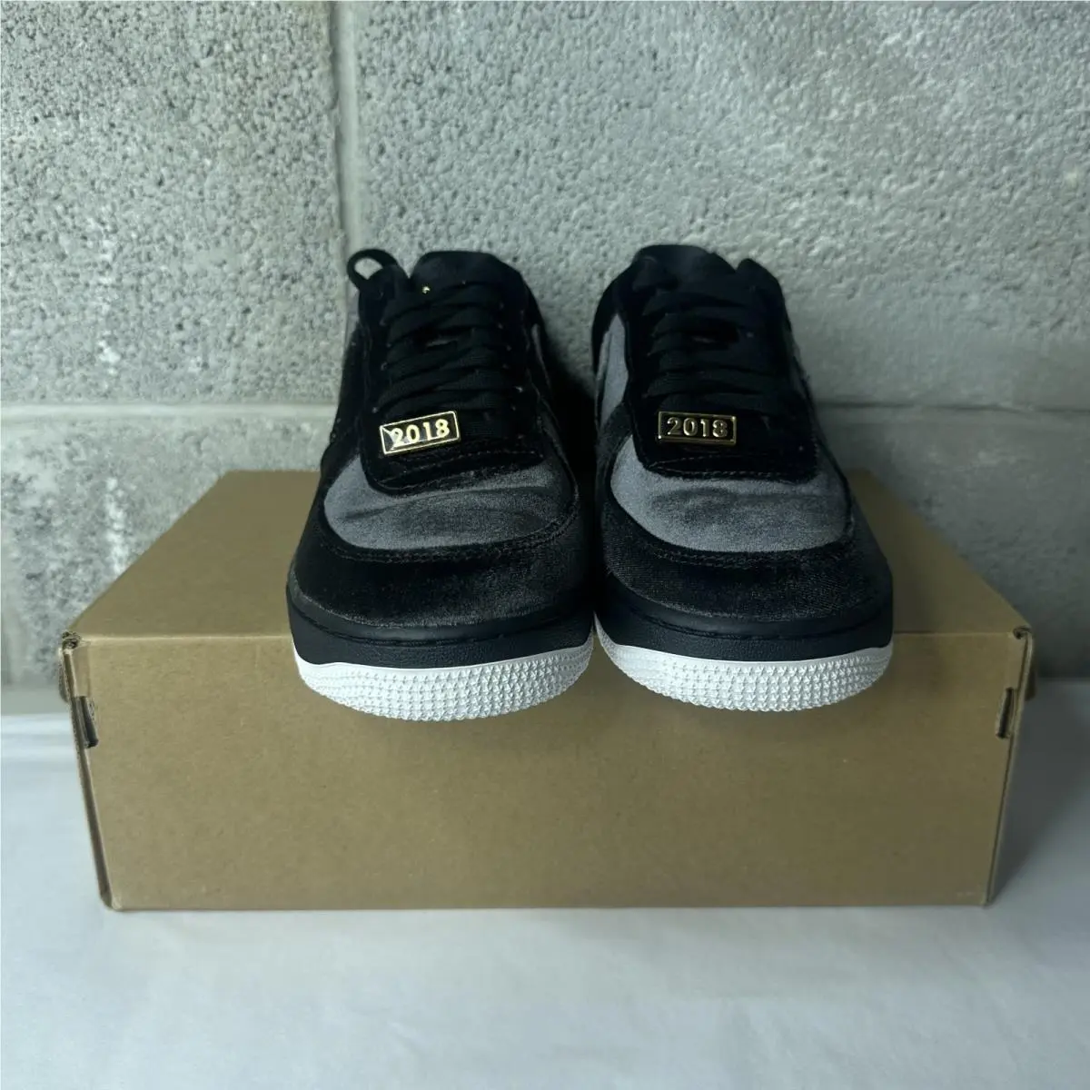 Nike shoes - Nike Air Force 1 `07 QS - AH8462-003 - Black (UPC: 883412189897) 1