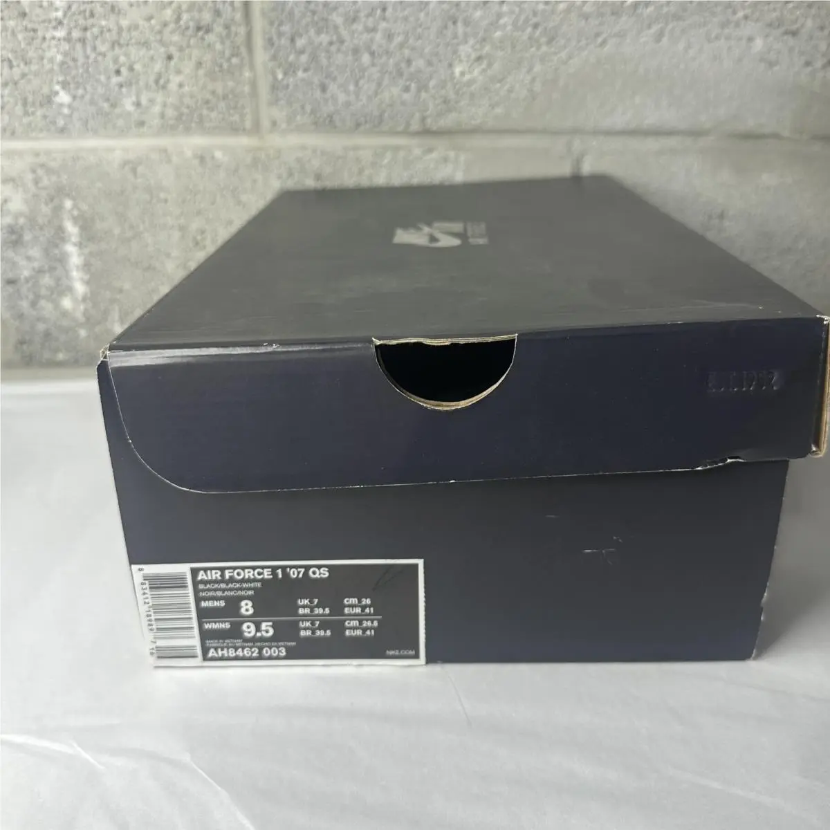 Nike shoes - Nike Air Force 1 `07 QS - AH8462-003 - Black (UPC: 883412189897) 5