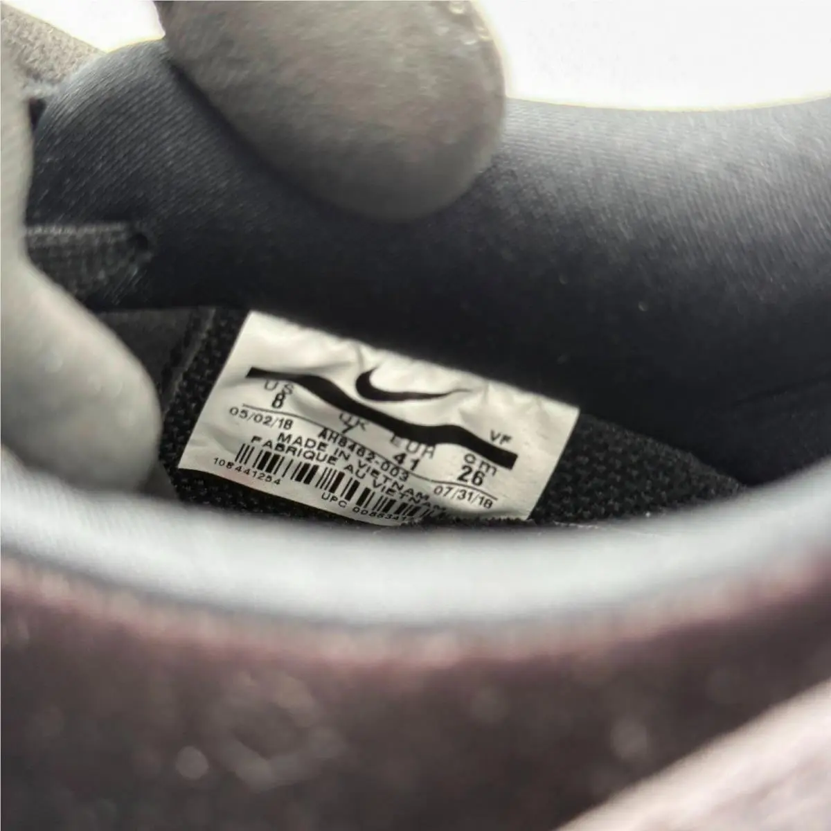 Nike shoes - Nike Air Force 1 `07 QS - AH8462-003 - Black (UPC: 883412189897) 9