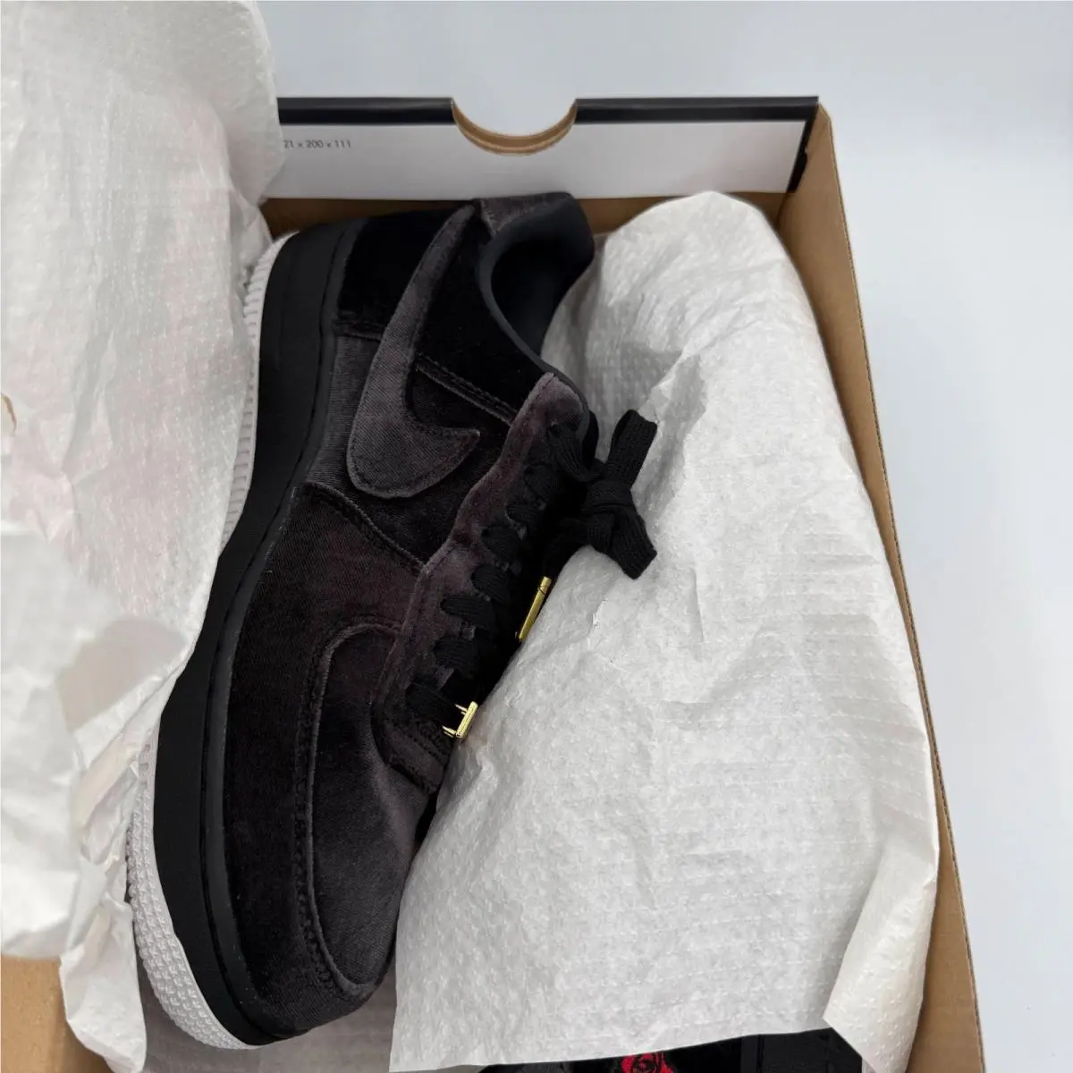 Nike shoes - Nike Air Force 1 `07 QS - AH8462-003 - Black (UPC: 883412189897) 3