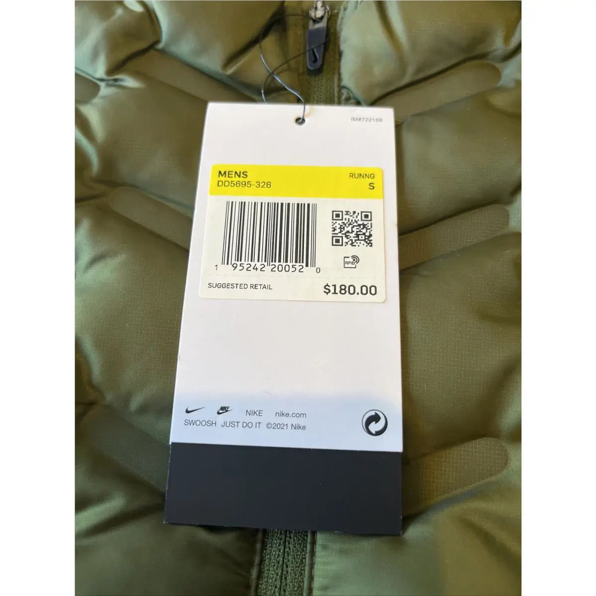 Nike clothing - NIKE Therma-Fit ADV - ADV - Green (UPC: 0195242200520) 5