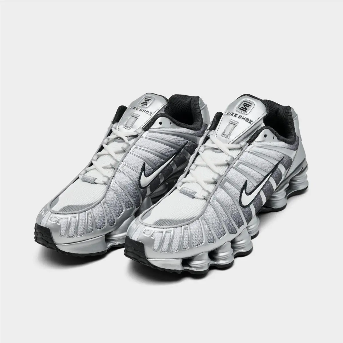 Shox TL Print Running Shoes Metallic Silver / White Sz 11 IH4466 095 by Nike