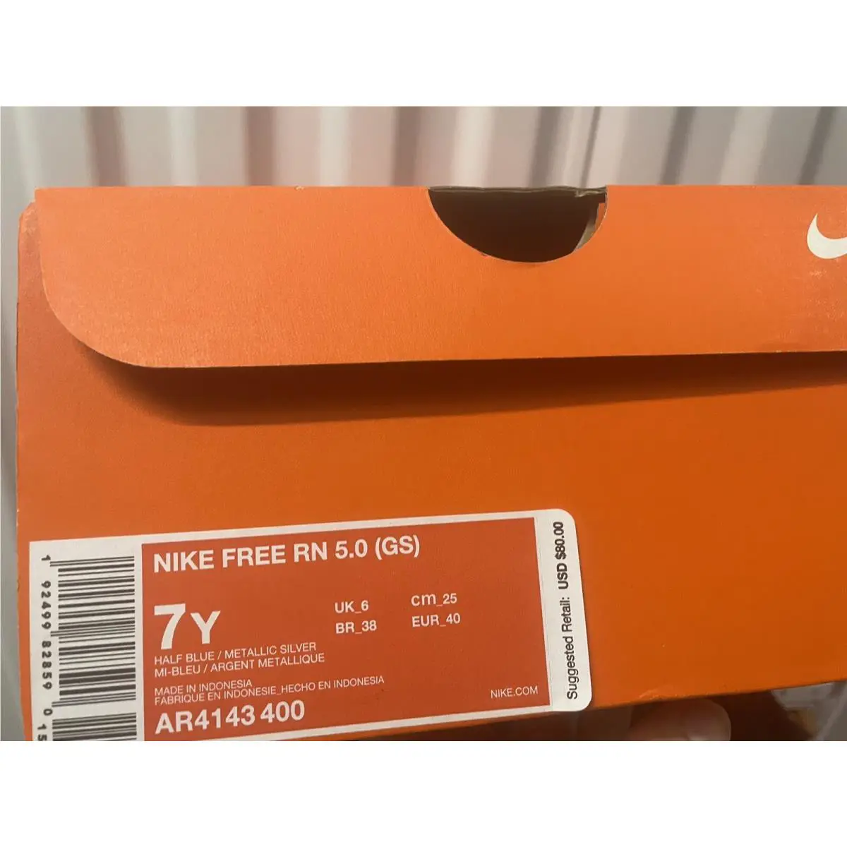 Nike shoes - Nike Free RN 5.0 - Free - AR4143-400 - Blue 8