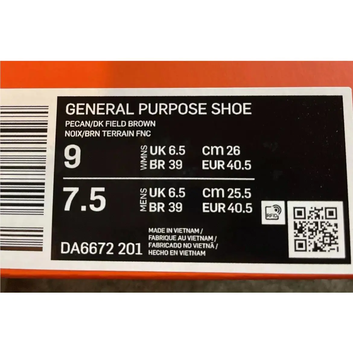 Nike shoes - NikeCraft - Craft - DA6672 - Brown (UPC: 196155585490) 9