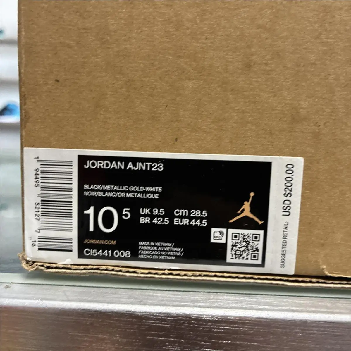 Nike shoes - Air Jordan AJNT - Air AJNT - CI5441-008 - Black (UPC: 194495521260) 0