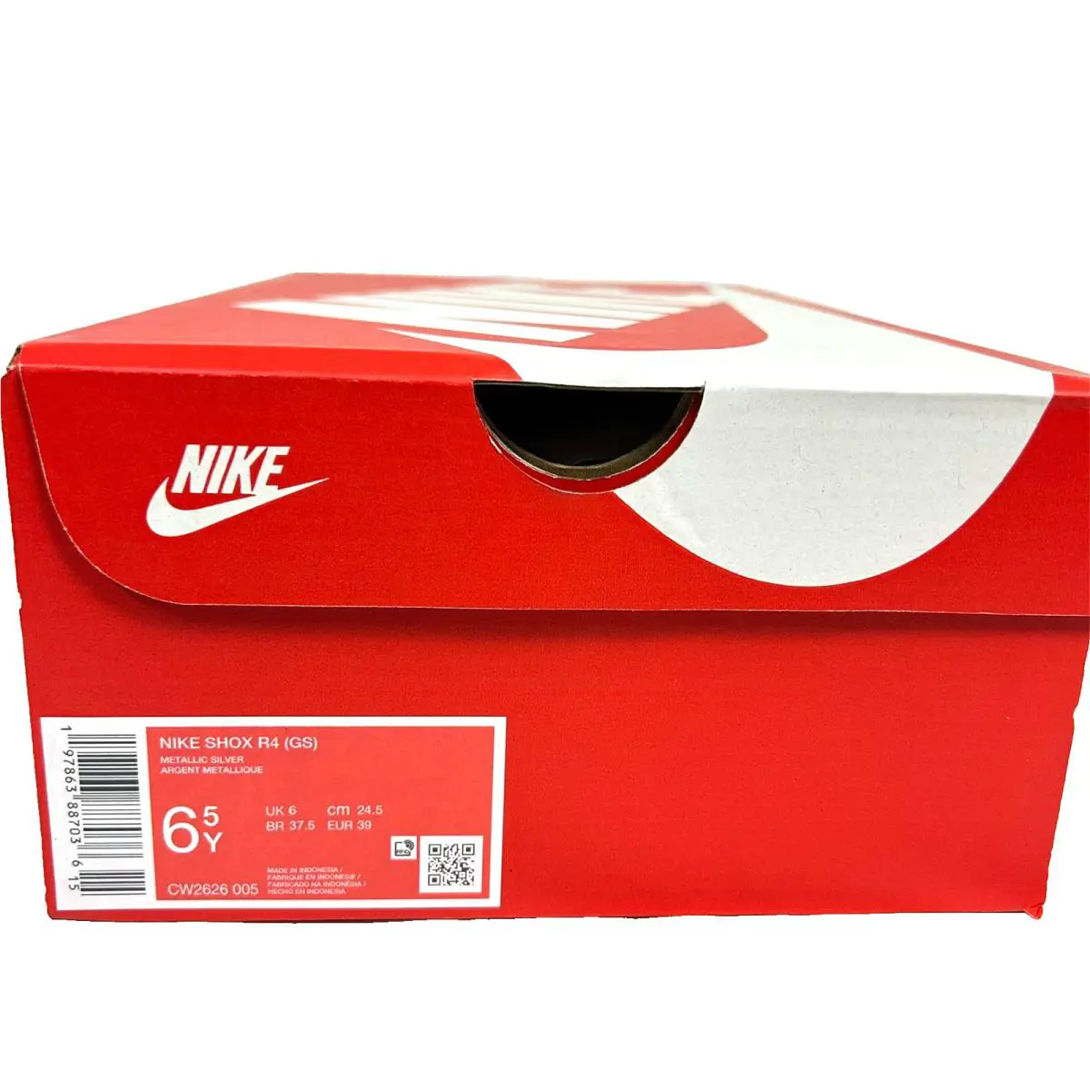 Nike shoes - Nike Shox R4 - Shox - Metallic Silver 6
