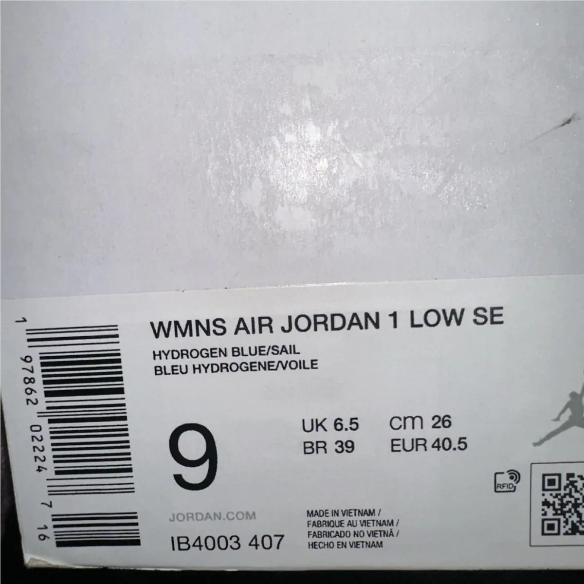 Nike shoes - Air Jordan 1 Low SE - IB4003 407 - Blue 4