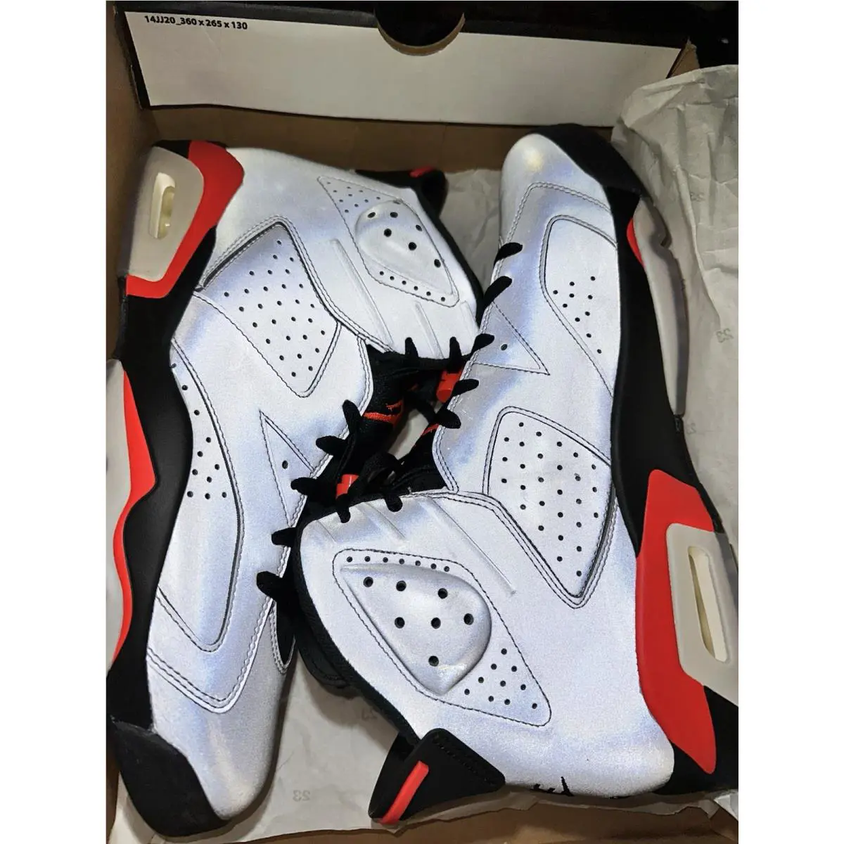 Nike shoes - Air Jordan 6 - Air - CI4072-001 - Silver 20