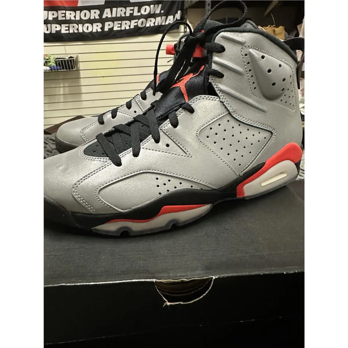 Nike shoes - Air Jordan 6 - Air - CI4072-001 - Silver 1