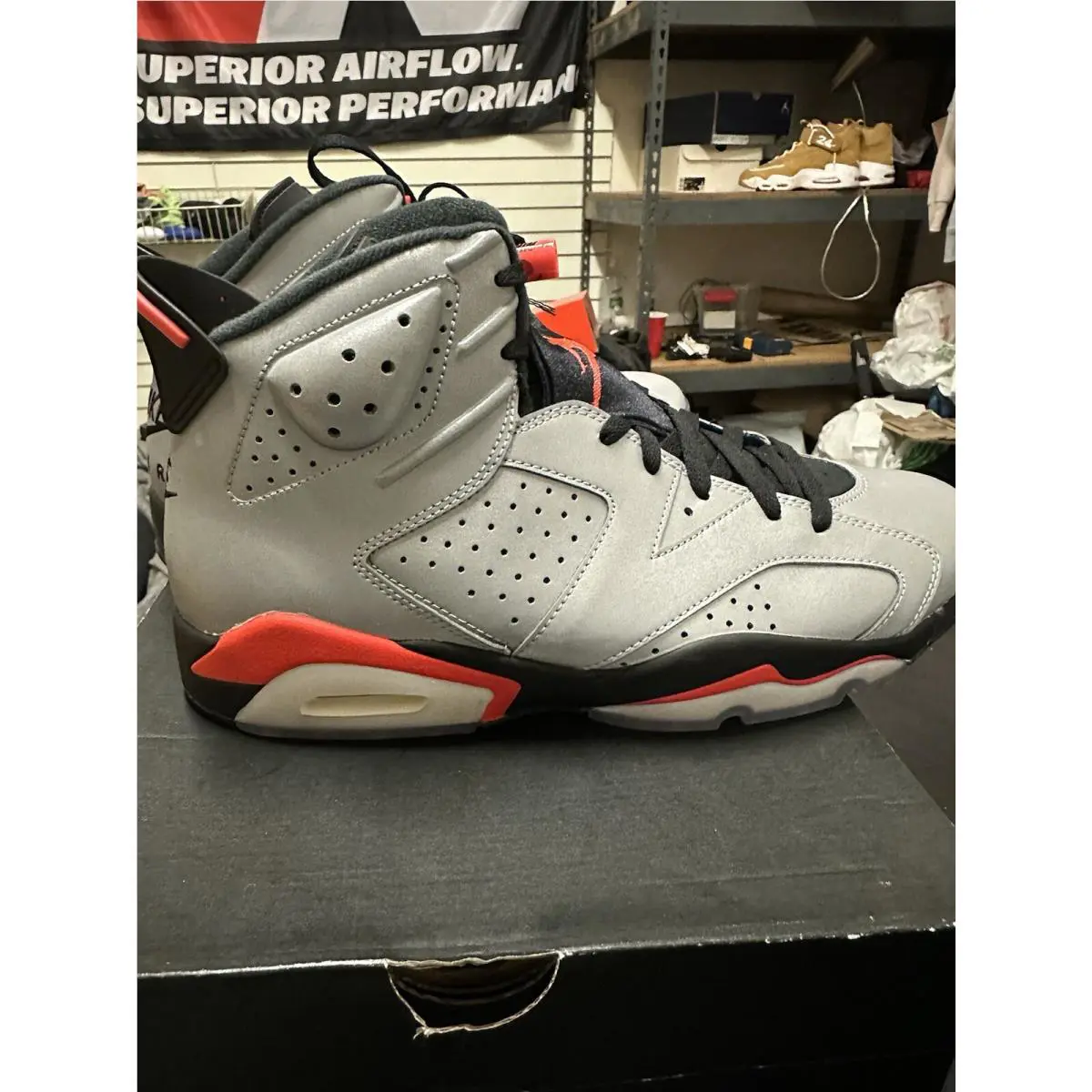 Nike shoes - Air Jordan 6 - Air - CI4072-001 - Silver 2