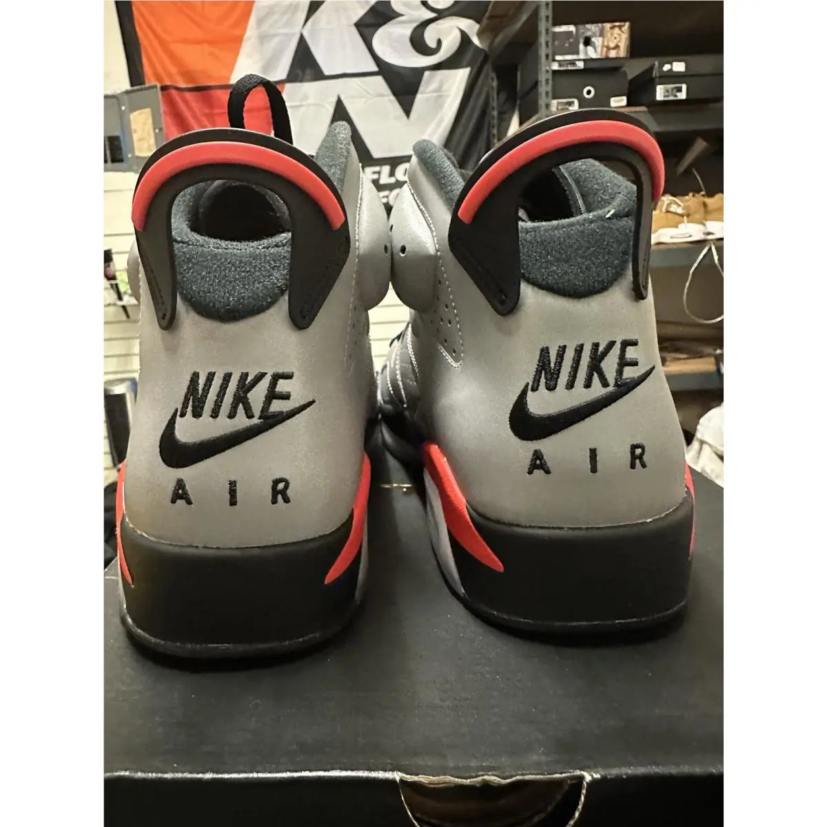 Nike shoes - Air Jordan 6 - Air - CI4072-001 - Silver 3