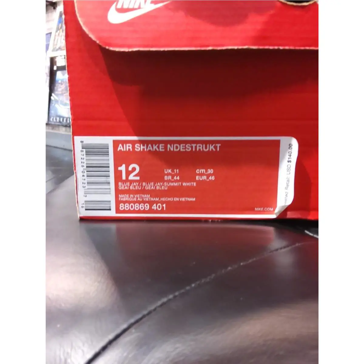 Nike shoes - Nike Air Shake Ndestrukt - Air Shake Ndestrukt - 880869-401 - Blue 4