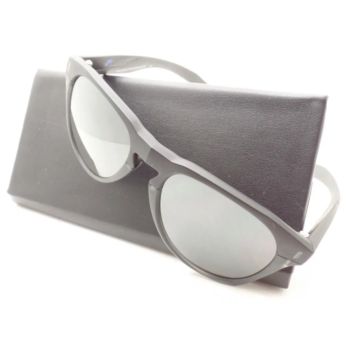 Nike Essential Navigator Matte Black Fade Silver Mirror Sunglasses