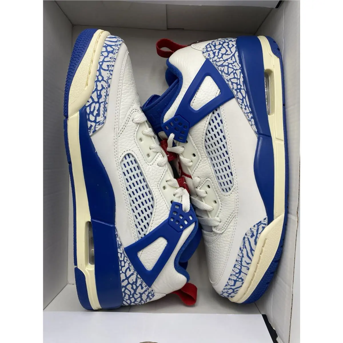 Nike shoes - Jordan Spizike - Spizike - IM2176 133 - Sail/Storm Blue-Varsity Red (UPC: 198481311538) 5