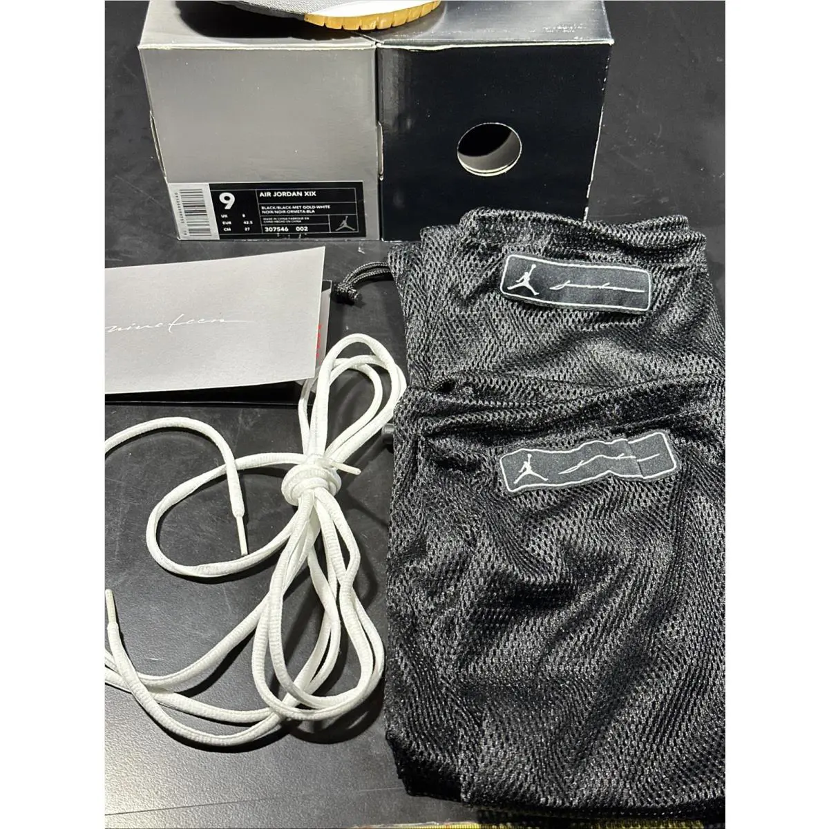 Nike shoes - Jordan 19 - 307546-002 - Black 0