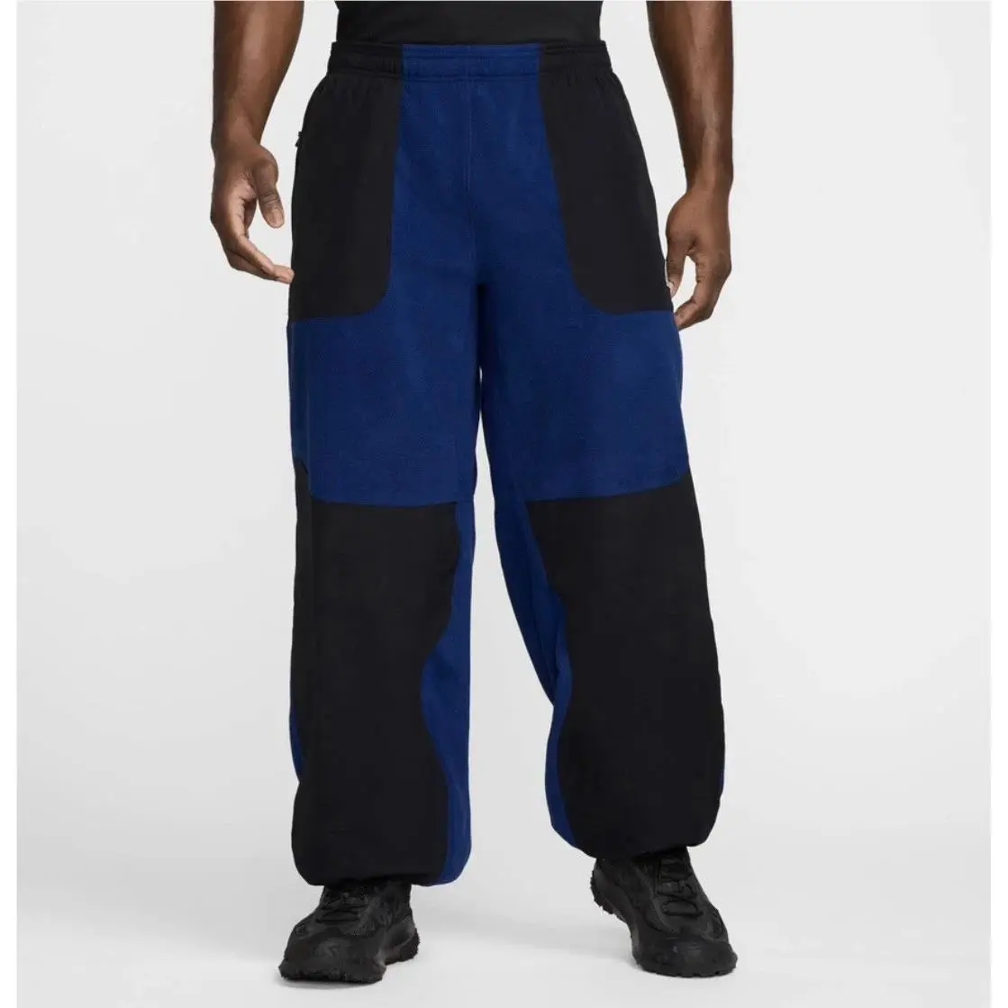 Acg Wolf Tree Plus Polartec Pants Blue/black Large L HJ2864-492 by Nike