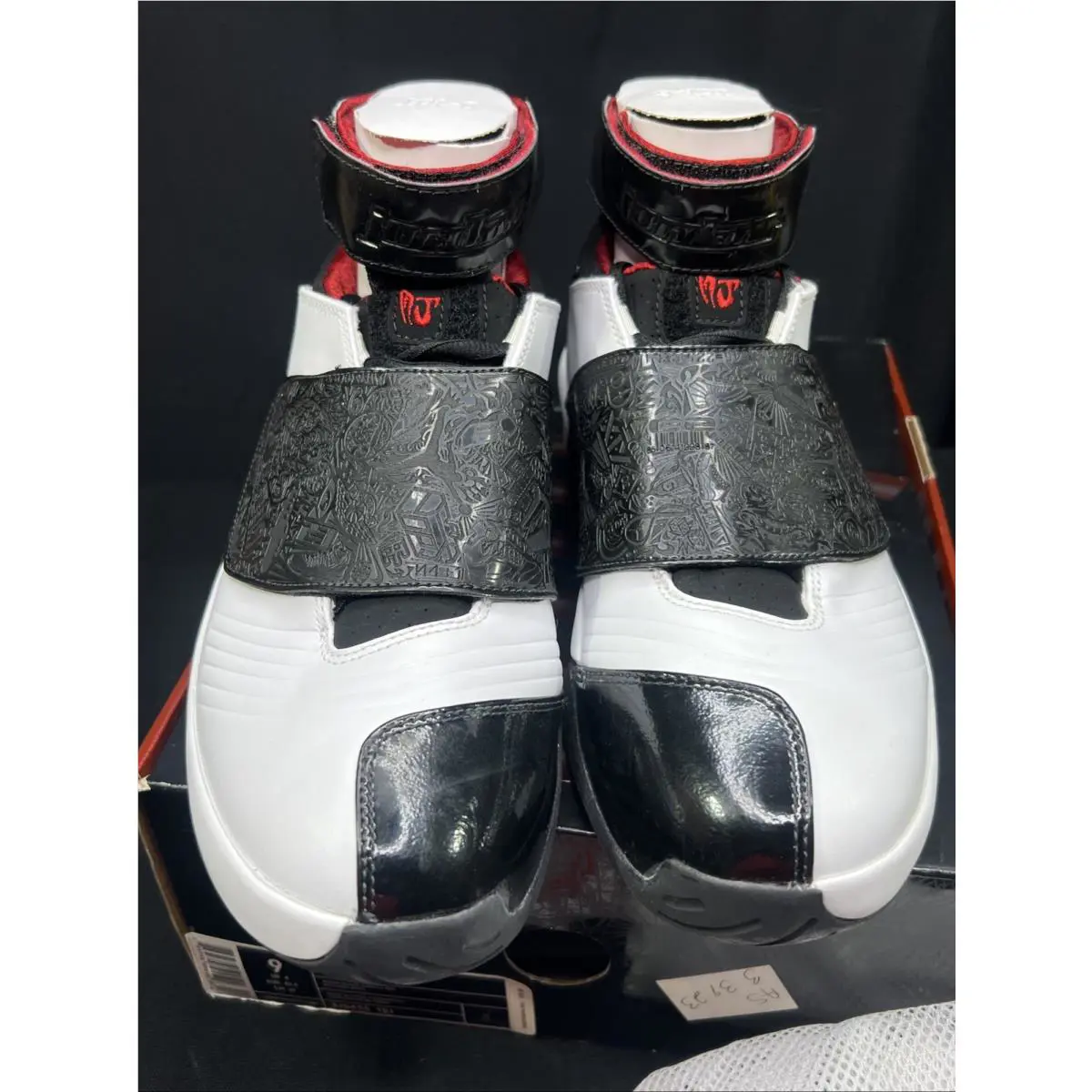 Nike shoes - Jordan 20 - 310455 101 - White/ Black- Varsity Red 2