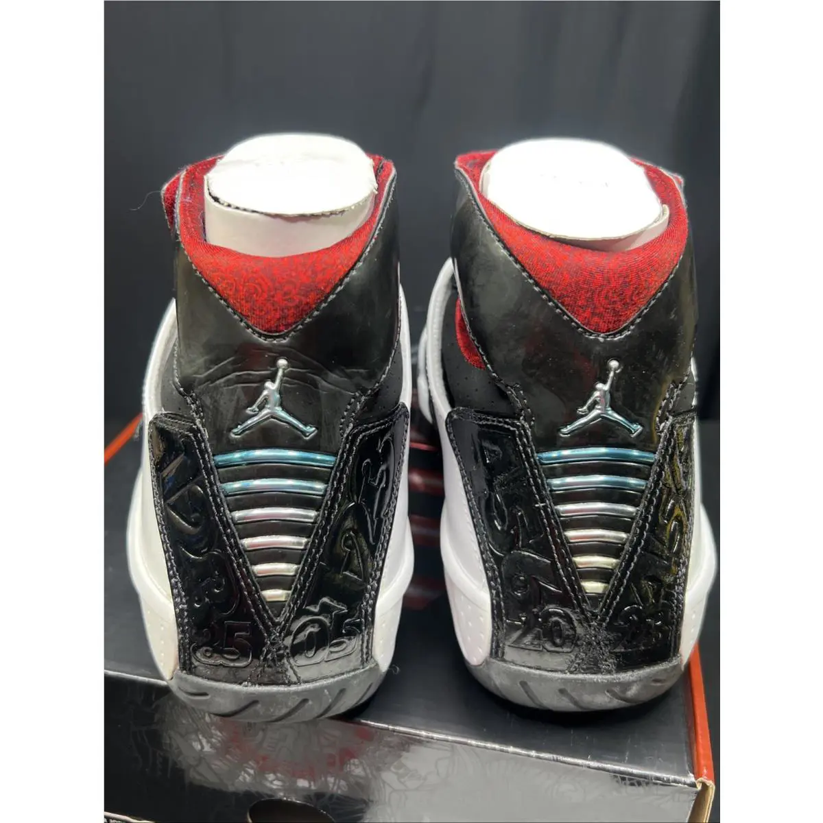 Nike shoes - Jordan 20 - 310455 101 - White/ Black- Varsity Red 4