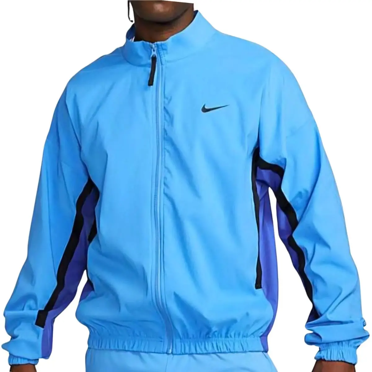 Nike clothing - Retro 96` DNA Woven Full Zip Jacket - DV9442 435 - Blue (UPC: 196153604391) 0