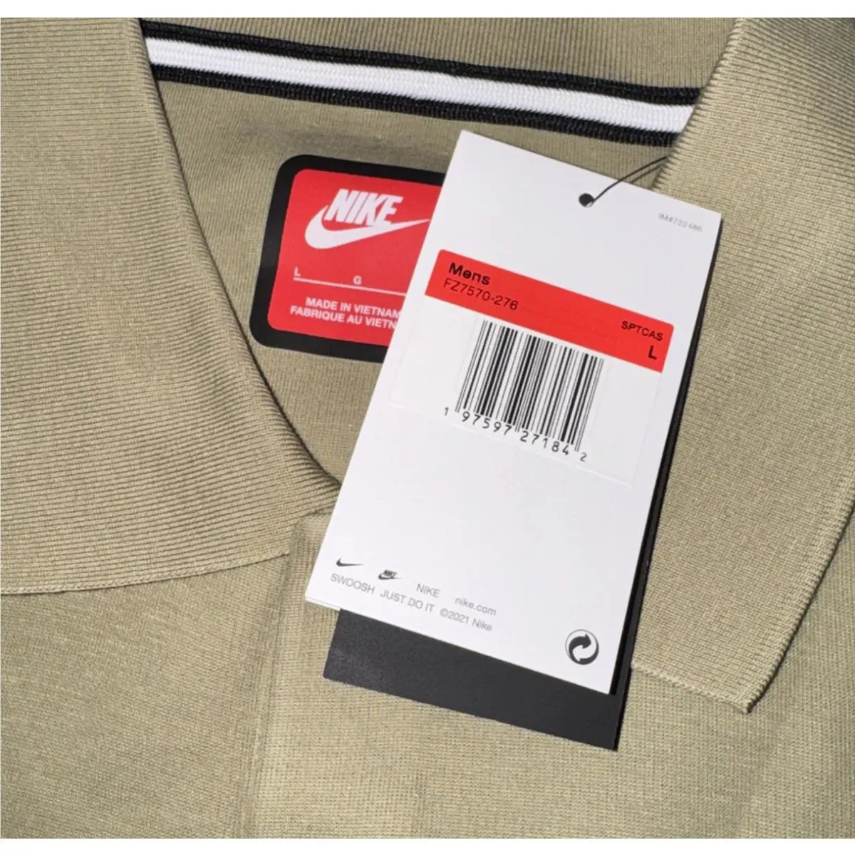 Nike clothing - Tech Fleece Reimagined - Tech Fleece Reimagined - Neutral Olive (UPC: 0197597271842) 2