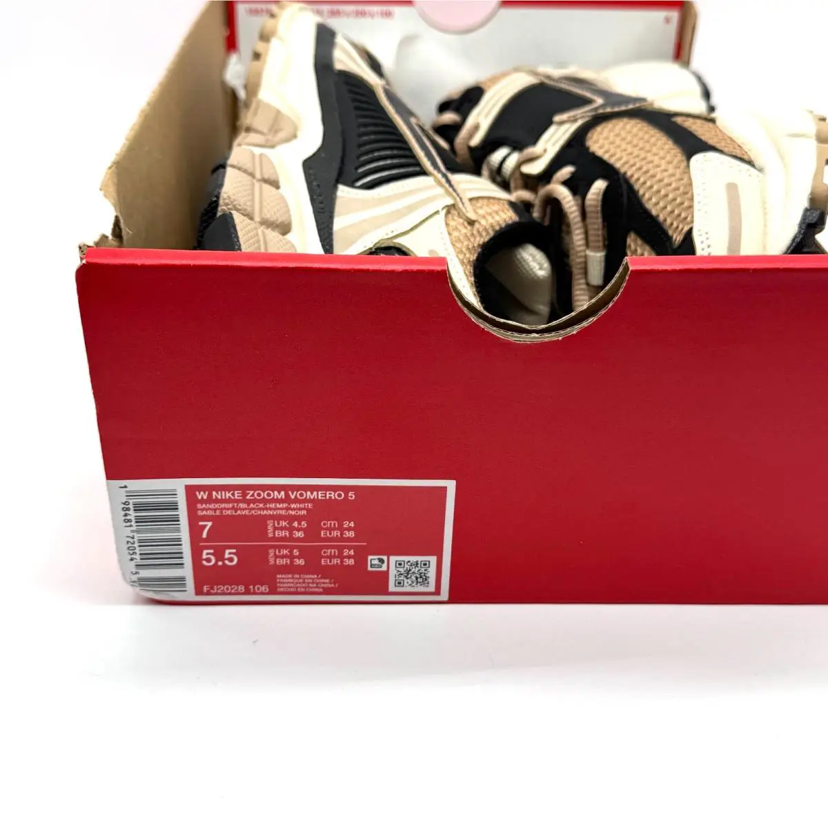 Nike shoes - Nike Air Zoom Vomero 5 - FJ2028-106 - Brown (UPC: 198481720545) 8