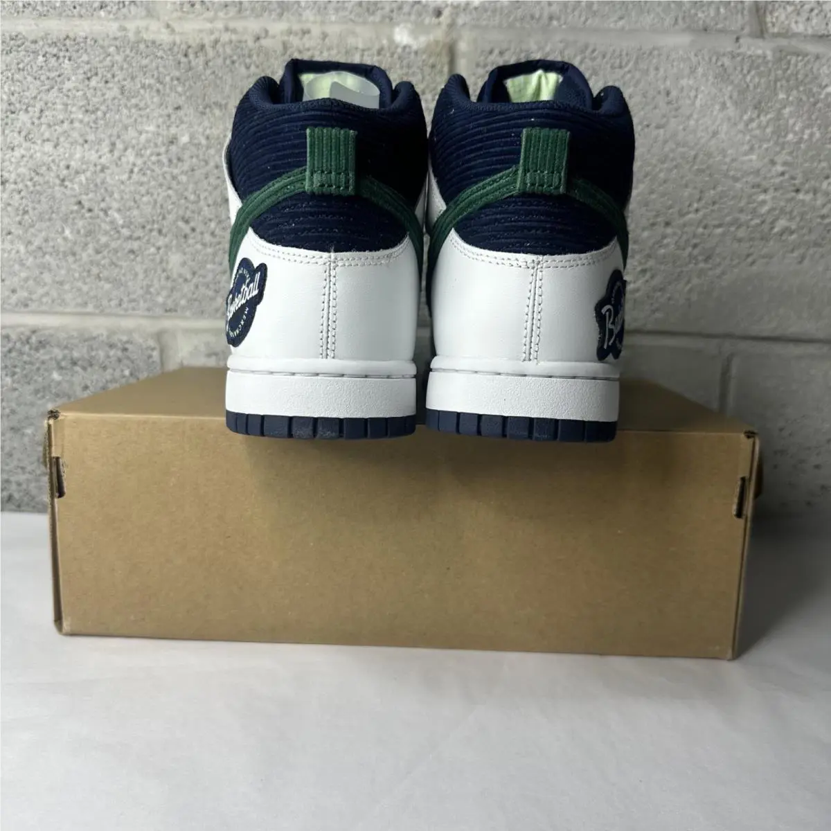 Nike shoes - White/Midnight Navy-Green-Volt (UPC: 195238791544) 2