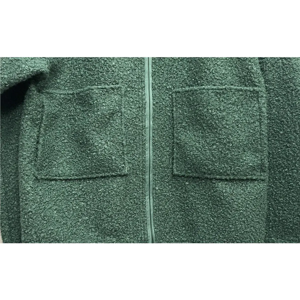 Nike clothing - Nike Tech Pack Sherpa High Pile Fleece Jacket - FB7410-323 - Fir (UPC: 196607623558) 2