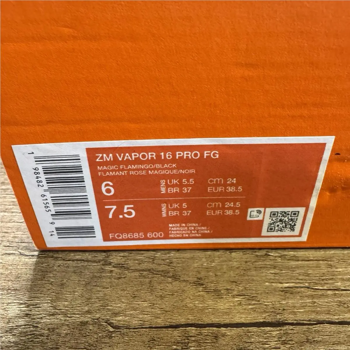 Nike shoes - Nike Zoom Mercurial Vapor 16 - FQ8685-600 - Purple 0