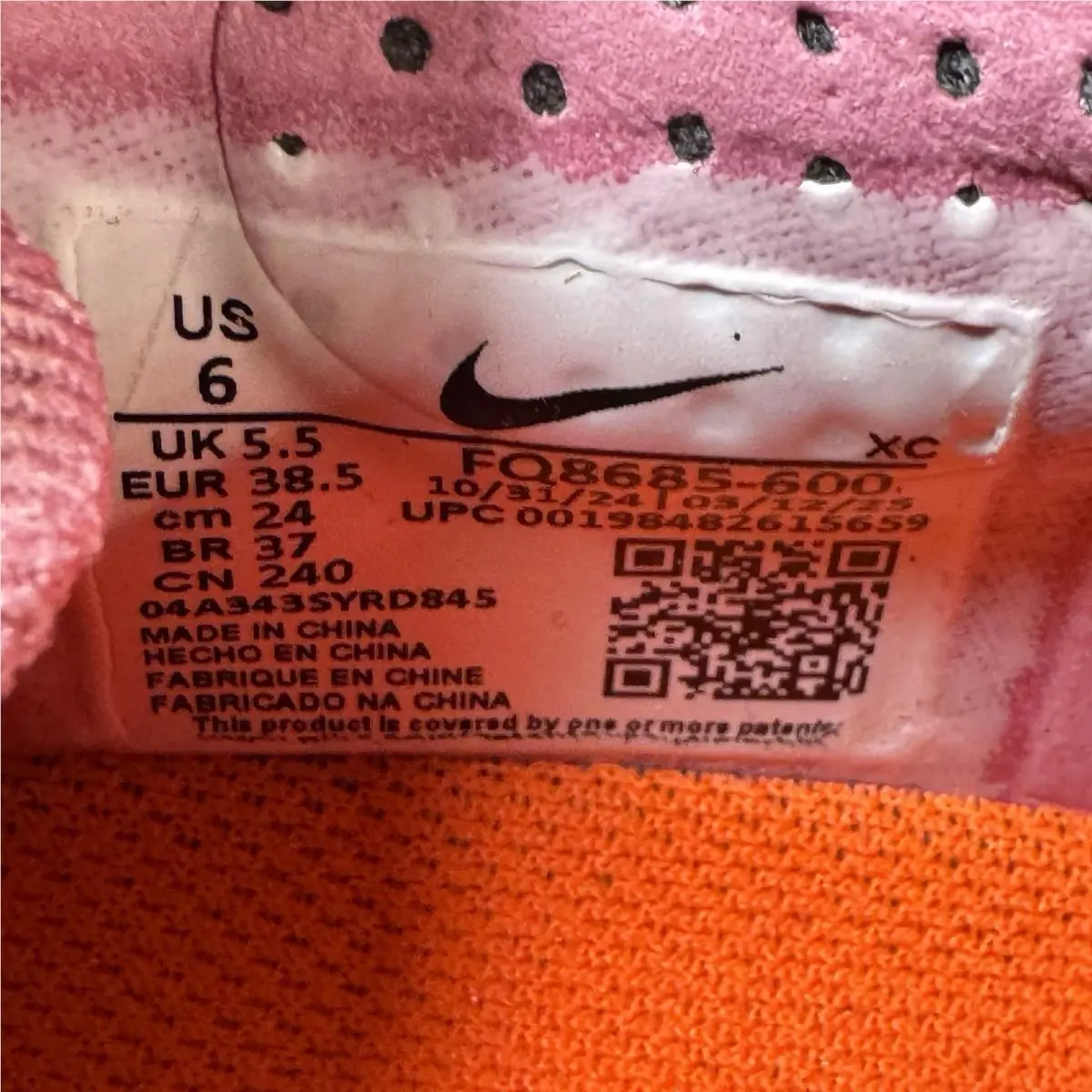 Nike shoes - Nike Zoom Mercurial Vapor 16 - FQ8685-600 - Purple 4