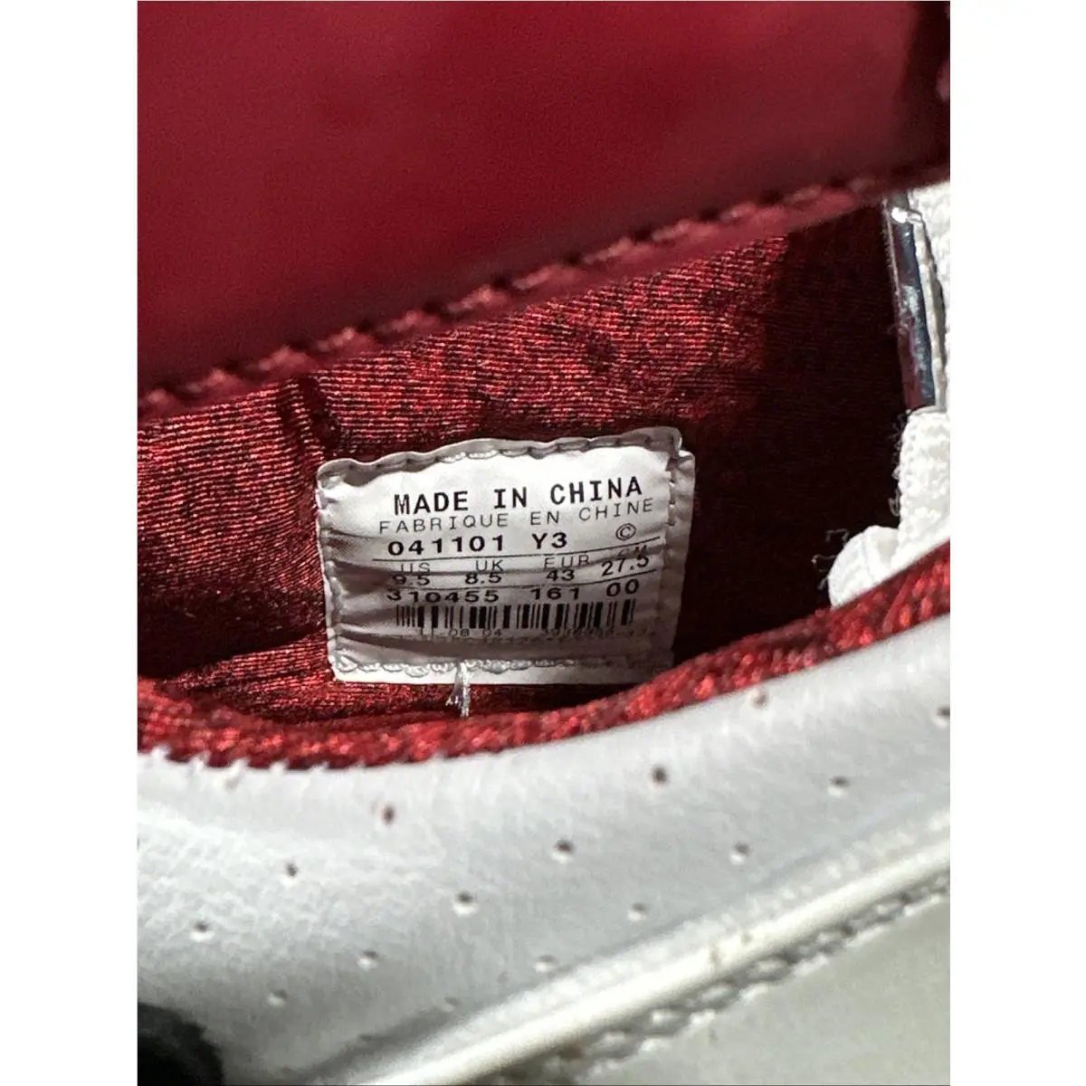 Nike shoes - Air Jordan 20 - Air - 310455161 - White/Varsity Red-Black 9