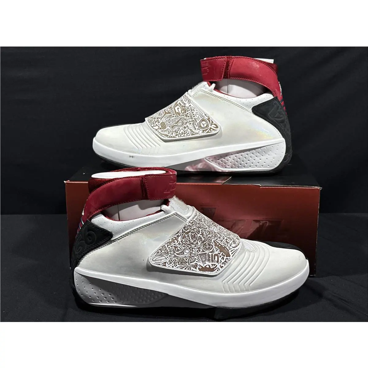 Nike shoes - Air Jordan 20 - Air - 310455161 - White/Varsity Red-Black 2