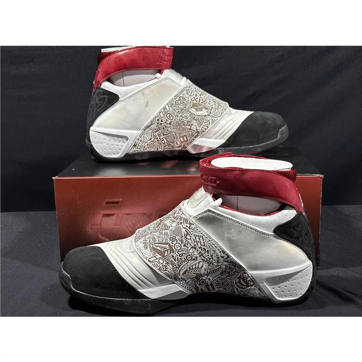 Nike shoes - Air Jordan 20 - Air - 310455161 - White/Varsity Red-Black 3