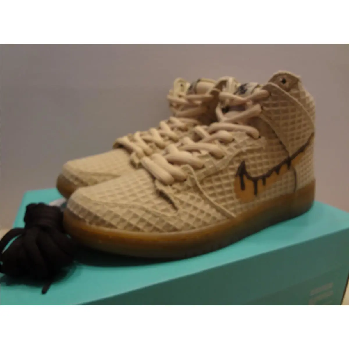 Nike shoes - Nike Sb Dunk High - Dunk High - 313171-722 - Beige 0