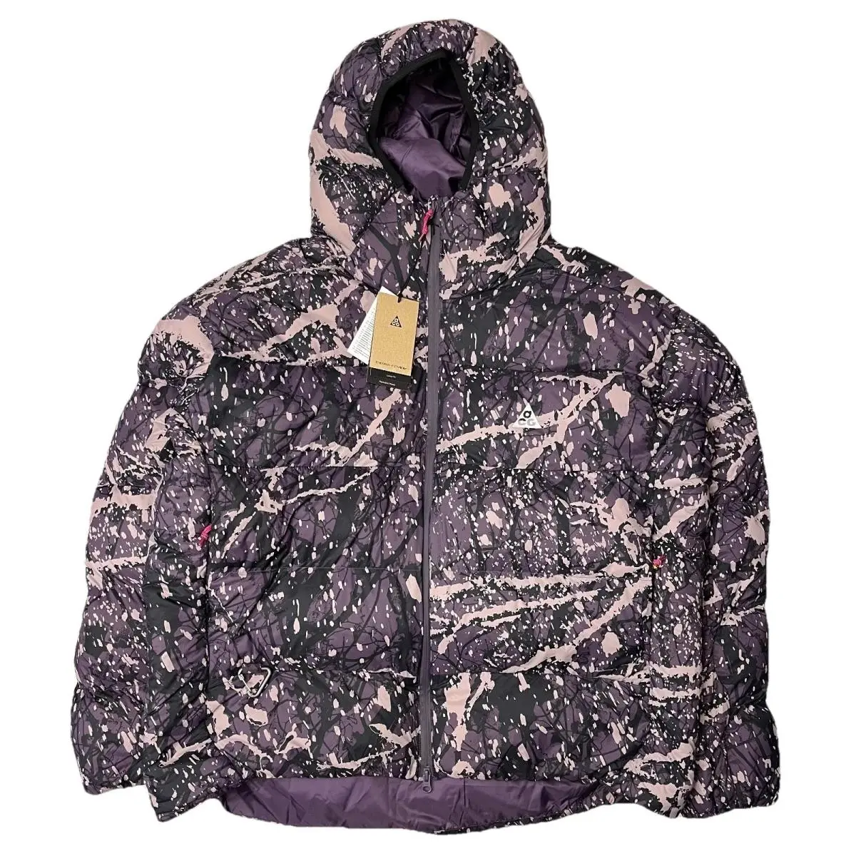 Nike Acg Lunar Lake Therma-fit Adv Puffer Jacket HF0033-573 Purple Men’s Large