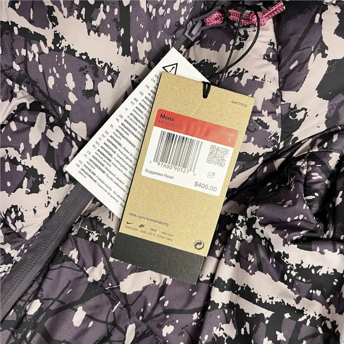 Nike clothing - Nike ACG Lunar Lake - ACG Lunar Lake - HF0033573 - Purple (UPC: 197600905276) 0