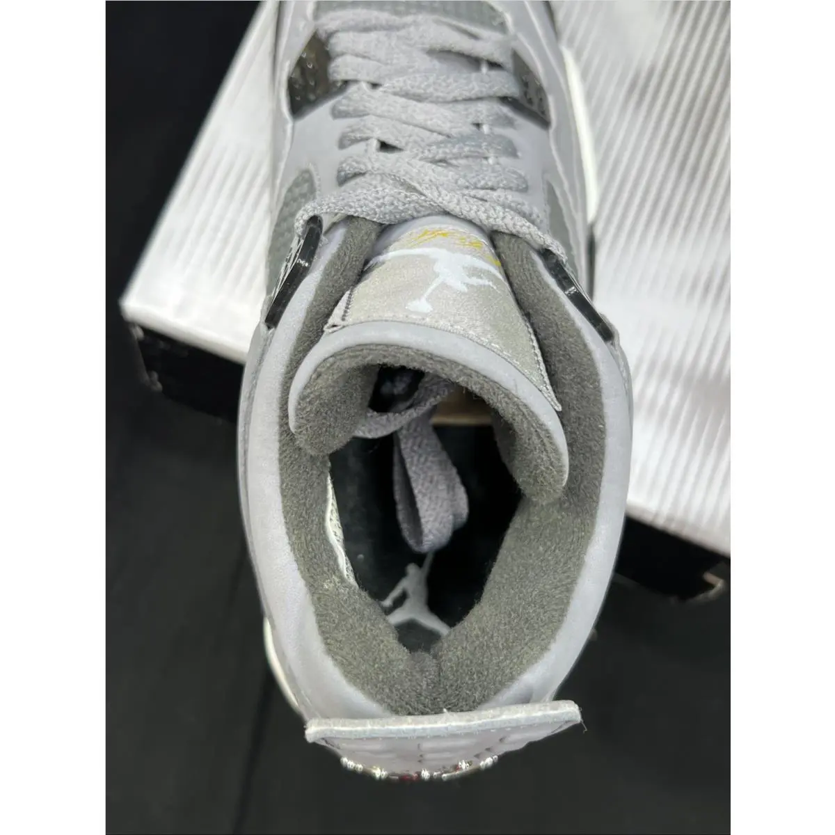 Nike shoes - Air Jordan 4 - Air - 308497001 - Gray 4