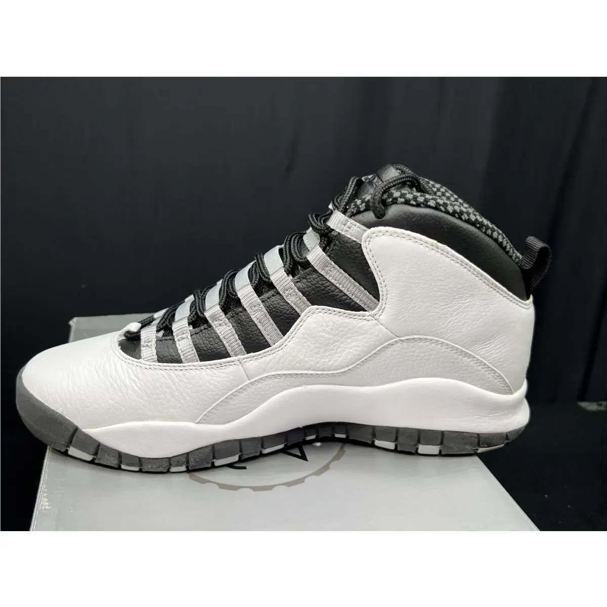 Nike shoes - Nike Air Jordan 10 Retro - 310805101 - White 8