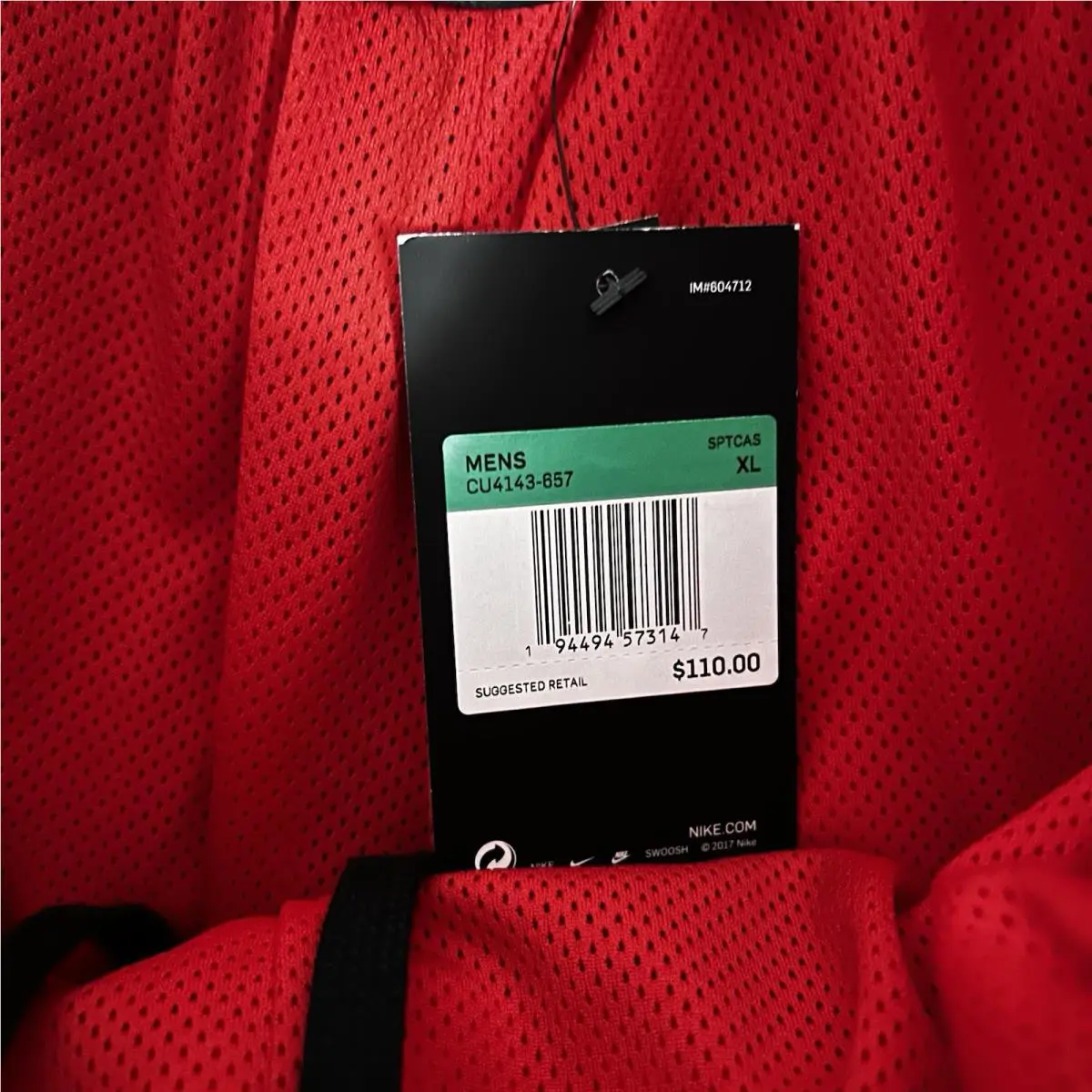 Nike clothing - Red (UPC: 194494573024) 9