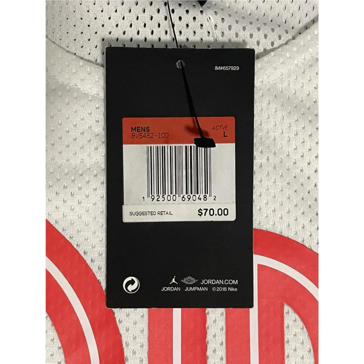 Nike clothing - Nike Air Jordan Retro Flight Nostalgia - BV5452-100 - Multicolor (UPC: 0192500690482) 4
