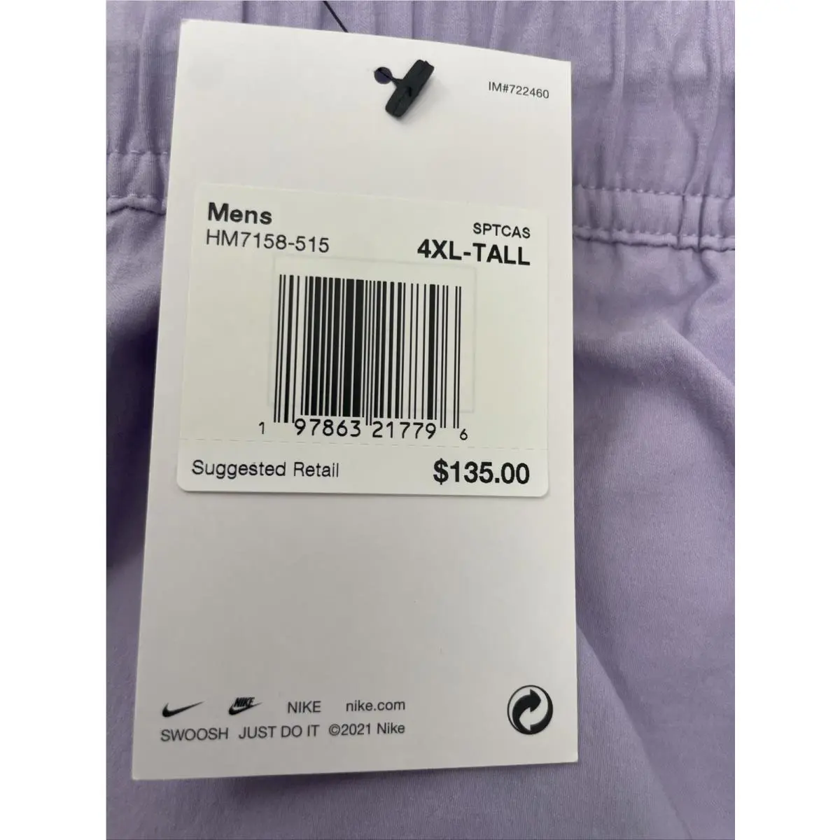 Nike clothing - Nike Tech - Tech - HM7158-515 - Hydrangeas Purple/Obsidian/Black (UPC: 0197863205885) 3