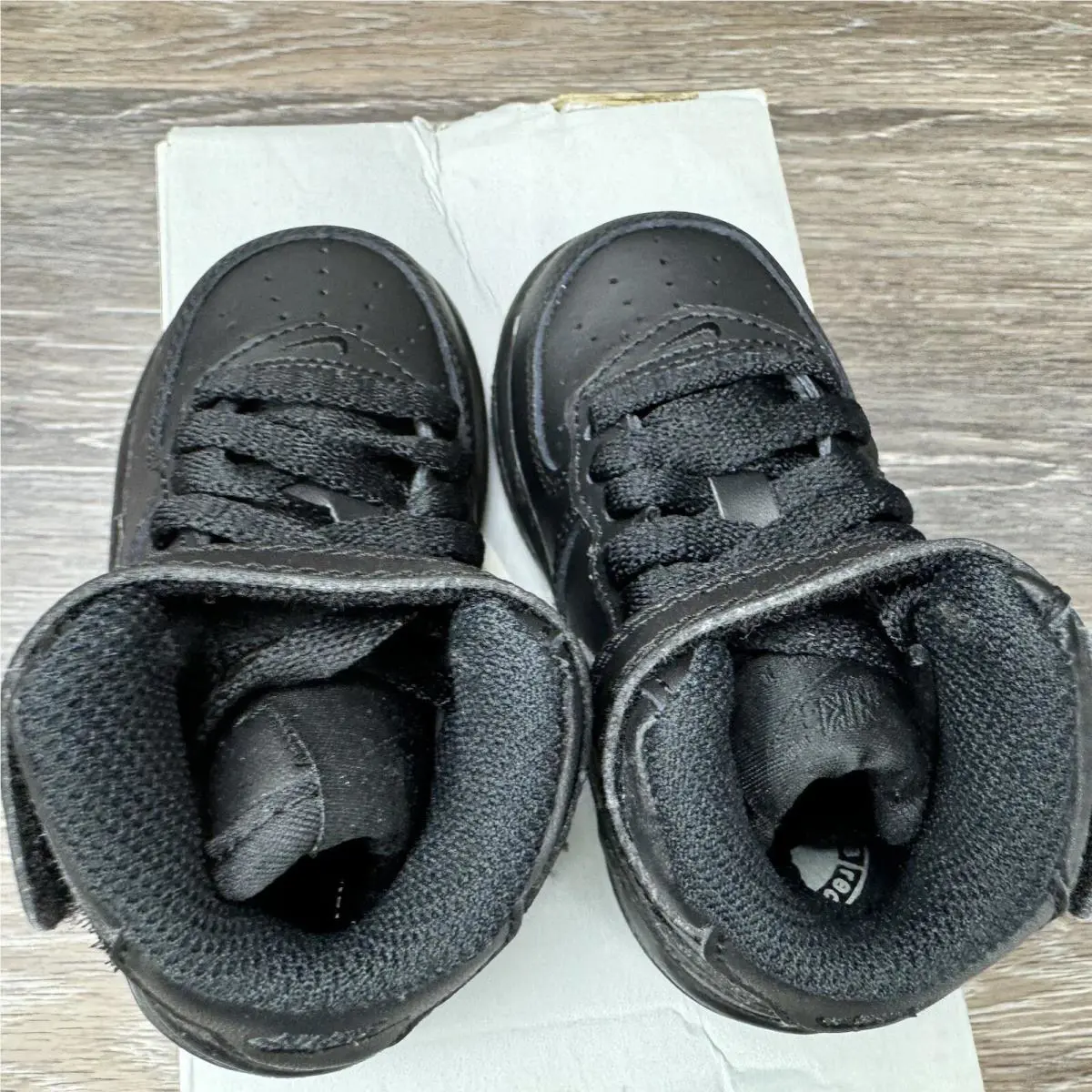 Nike shoes - Nike Air Force 1 - Air Force - Black (UPC: 823233347601) 8
