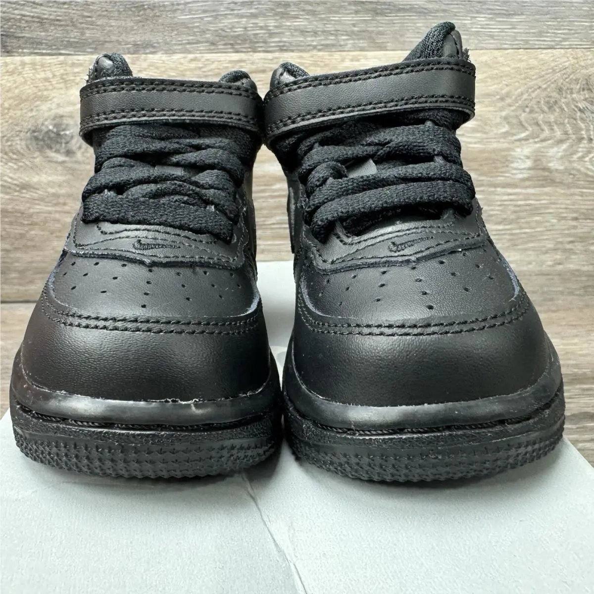 Nike shoes - Nike Air Force 1 - Air Force - Black (UPC: 823233347601) 2