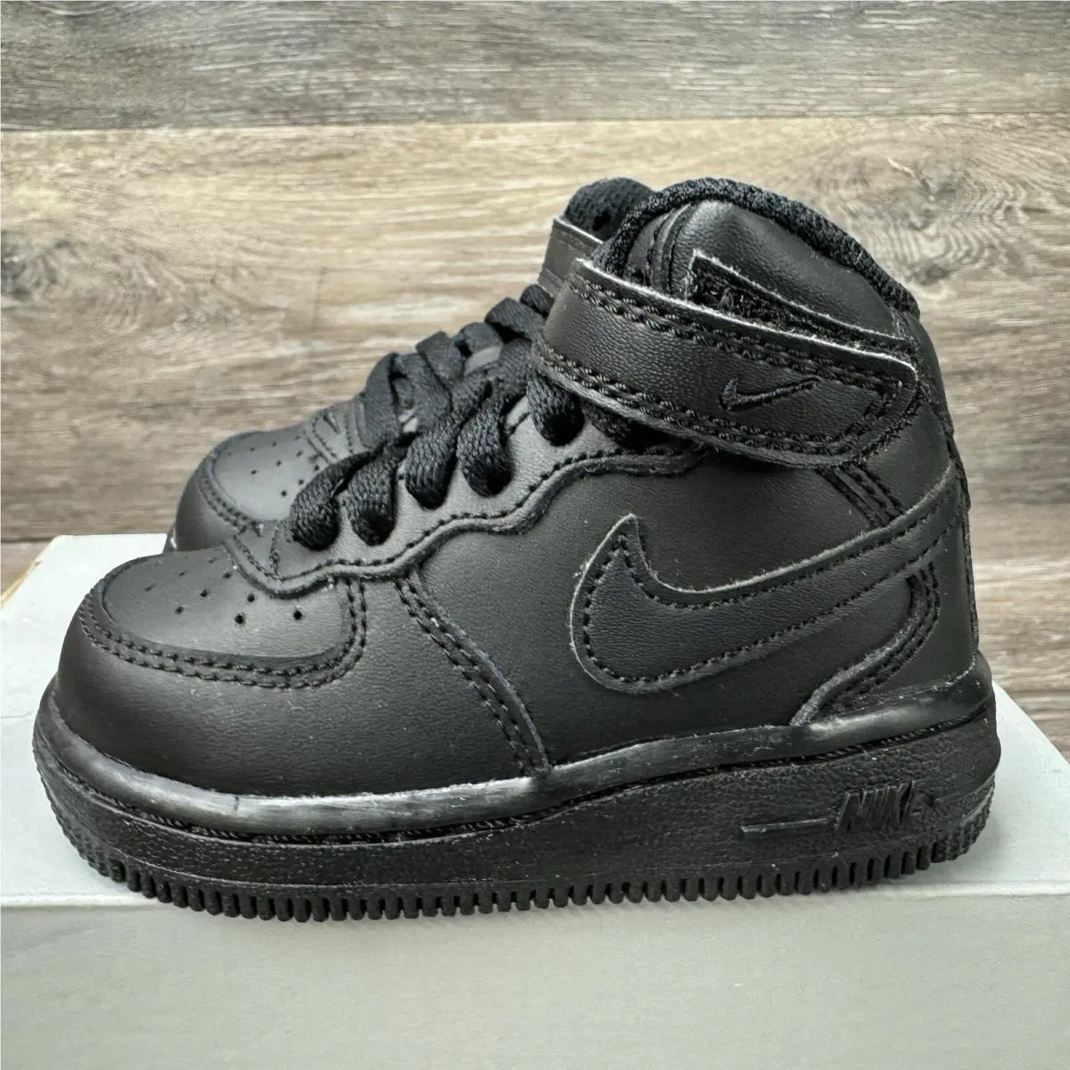 Nike shoes - Nike Air Force 1 - Air Force - Black (UPC: 823233347601) 6
