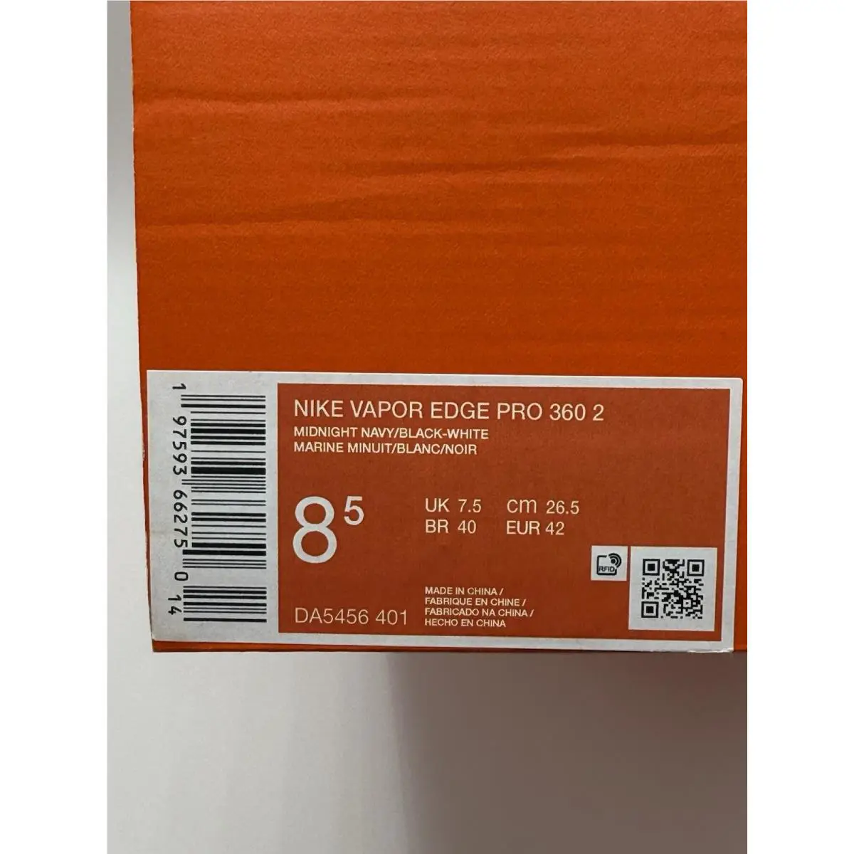Nike shoes - Nike Vapor Edge Pro 360 - DA5456-401 - Blue 9